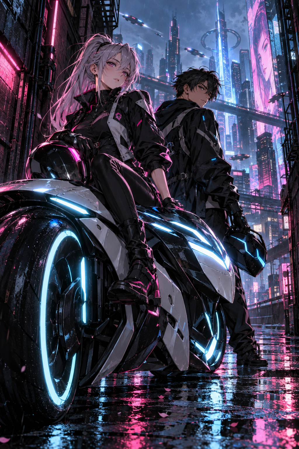 Pilot temporal di kota neon